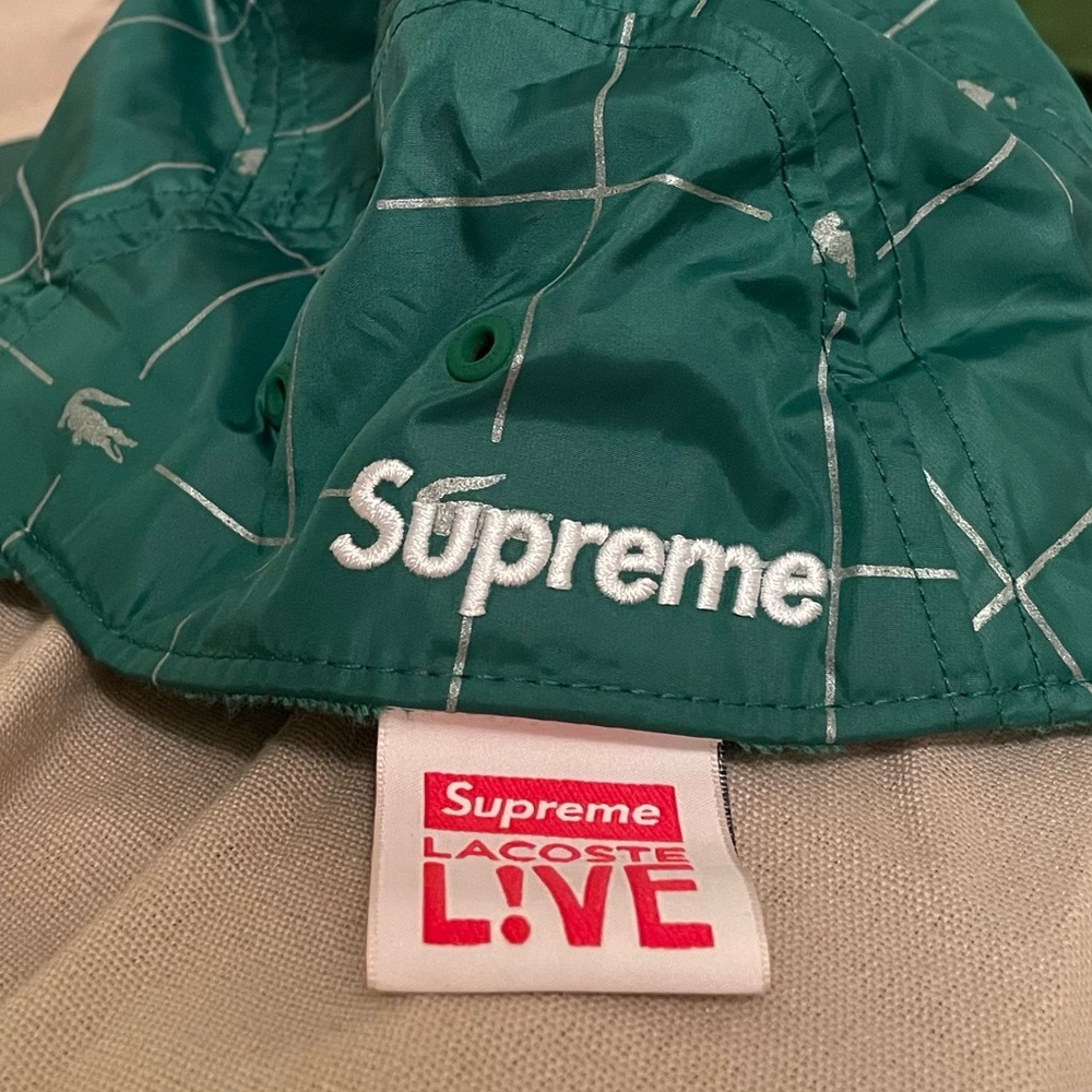 Lacoste x Supreme cap